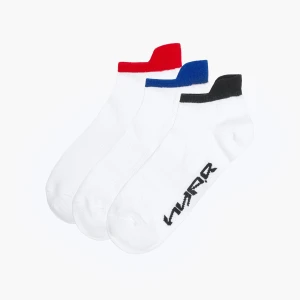 Cropp - 3 pack skarpet ze sportowym motywem - biały