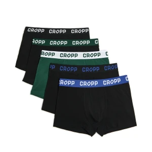 Cropp - 5 pack bokserek basic - zielony