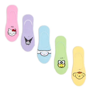 Cropp - 5 pack krótkich skarpetek Sanrio - wielobarwny