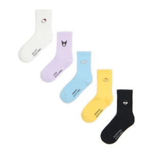 Cropp - 5 pack skarpet Hello Kitty and Friends - wielobarwny