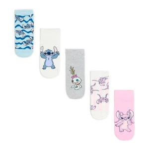 Cropp - 5 pack skarpet Lilo & Stitch - wielobarwny