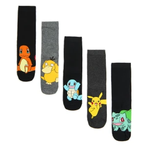 Cropp - 5 pack skarpet Pokémon - czarny