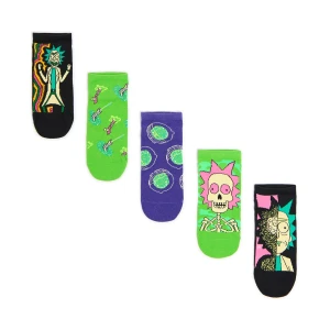 Cropp - 5 pack skarpet Rick i Morty - wielobarwny