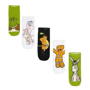 Cropp - 5 pack skarpet z bohaterami filmu Shrek - wielobarwny
