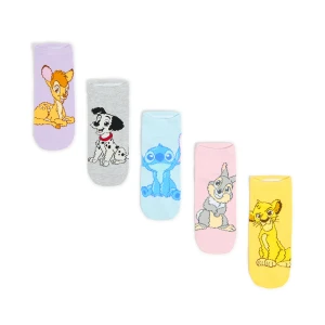 Cropp - 5 pack skarpet z postaciami Disneya - wielobarwny