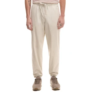 Cropp - Bawełniane beżowe spodnie jogger - beżowy