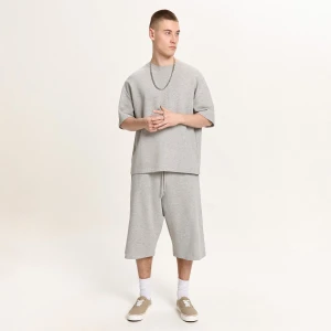 Zdjęcie produktu Cropp - Bawełniane szare szorty - jasny szary