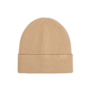 Cropp - Beżowa czapka beanie z wiskozą - beżowy
