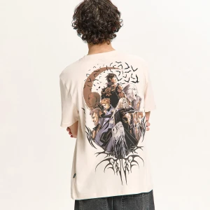 Cropp - Beżowa koszulka Castlevania - beżowy