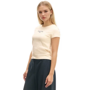 Cropp - Beżowa koszulka z książkowym motywem - beżowy