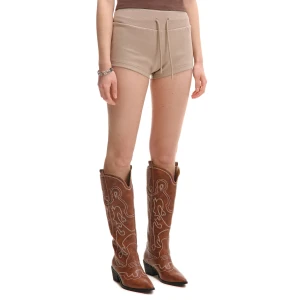 Cropp - Beżowe dzianinowe szorty - beżowy