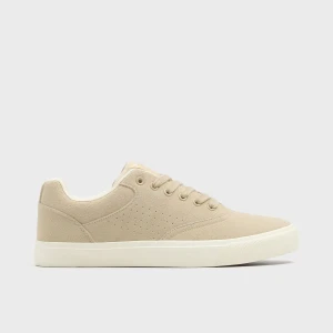 Cropp - Beżowe sneakersy z imitacji zamszu - beżowy