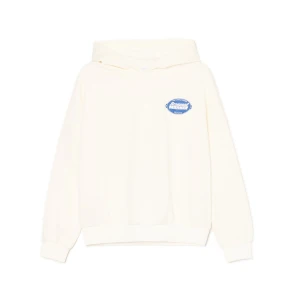 Cropp - Biała bluza hoodie z owocowym motywem - biały