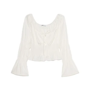 Cropp - Biała bluzka z wiskozy - biały