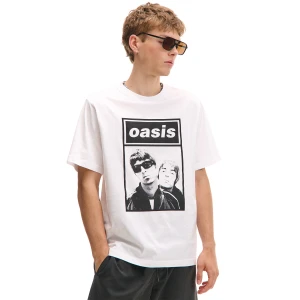 Cropp - Biała koszulka Oasis - biały