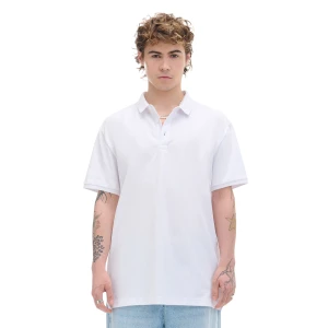 Cropp - Biała koszulka polo - biały