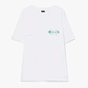 Cropp - Biała koszulka z efektem sprania - biały