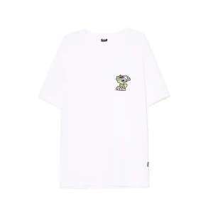 Cropp - Biała koszulka z haftem - biały