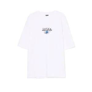 Cropp - Biała koszulka z motywem kościotrupa - biały