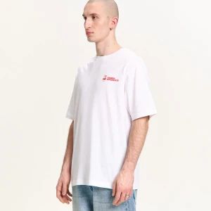 Cropp - Biała koszulka z motywem ramen - biały