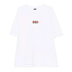 Cropp - Biała koszulka z nadrukiem - biały