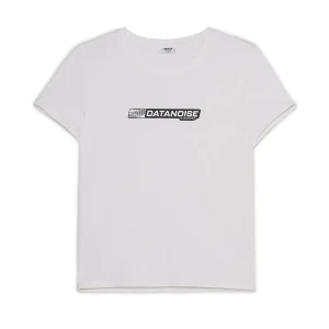 Cropp - Biała koszulka z napisem - biały