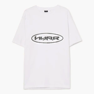 Cropp - Biała koszulka z połyskującym napisem - biały