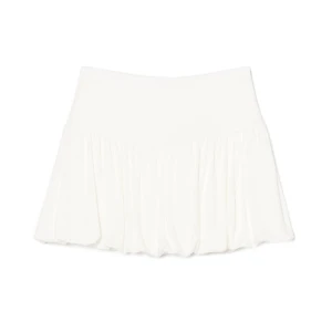 Cropp - Biała spódnica mini typu bombka - biały