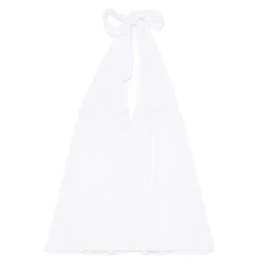 Cropp - Biała sukienka mini z wiskozy - biały