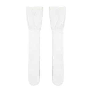 Cropp - Białe podkolanówki z motywem serca - biały