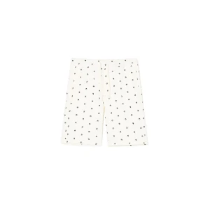 Cropp - Białe spodenki z motywem kuli bilardowej - biały