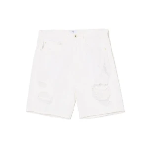 Cropp - Białe szorty loose - kremowy