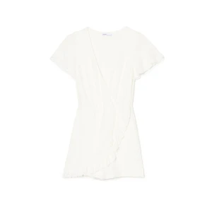 Cropp - Biały kominezon crochet - biały