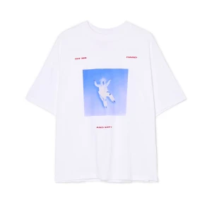 Zdjęcie produktu Cropp - Biały T-shirt Billie Eilish - biały
