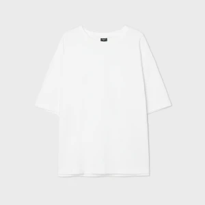 Cropp - Biały T-shirt boxy basic - biały