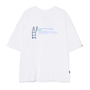 Zdjęcie produktu Cropp - Biały T-shirt boxy z The Sims - biały
