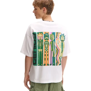 Zdjęcie produktu Cropp - Biały T-shirt Rick i Morty - biały