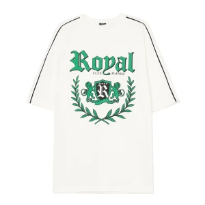 Cropp - Biały T-shirt z dekoracyjnym wykończeniem - biały