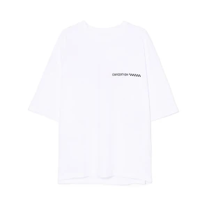 Cropp - Biały T-shirt z motywem dinozaura - biały