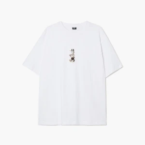 Zdjęcie produktu Cropp - Biały T-shirt z motywem królika - biały