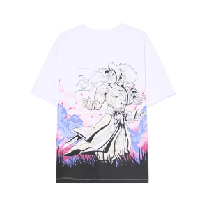 Cropp - Biały T-shirt z Yasuo z League of Legends - biały