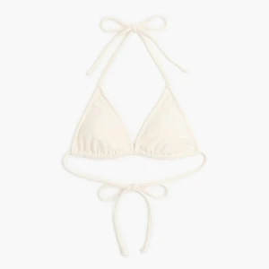 Cropp - Biały wiązany stanik od bikini - biały