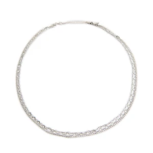 Cropp - Biżuteryjny pasek - srebrny