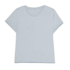 Cropp - Błękitna koszulka long fit - błękitny