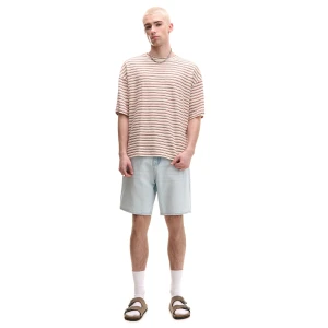 Cropp - Błękitne jeansowe szorty loose - niebieski