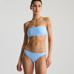 Cropp - Błękitny dół od bikini - niebieski