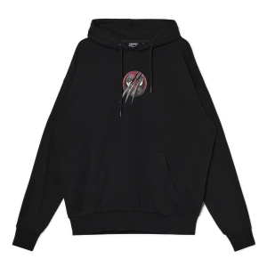 Cropp - Bluza hoodie Deadpool - czarny