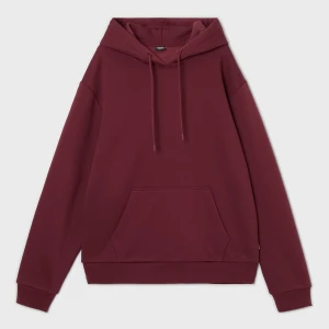 Cropp - Bluza hoodie z muzycznym motywem - kasztanowy