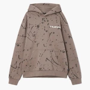 Zdjęcie produktu Cropp - Bluza hoodie z nieregularnym nadrukiem all over - beżowy