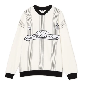 Cropp - Bluza w stylu college - kremowy